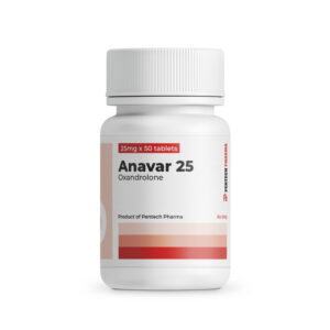 Anavar 25 (Oxandrolone) - 25mg / tablet - 50 count - Pentech Pharma